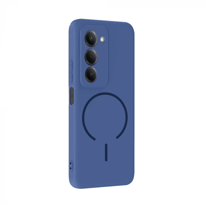 Xiaomi Redmi 15 Kılıf M-safe Şarj Özellikli Zore Meta Kapak