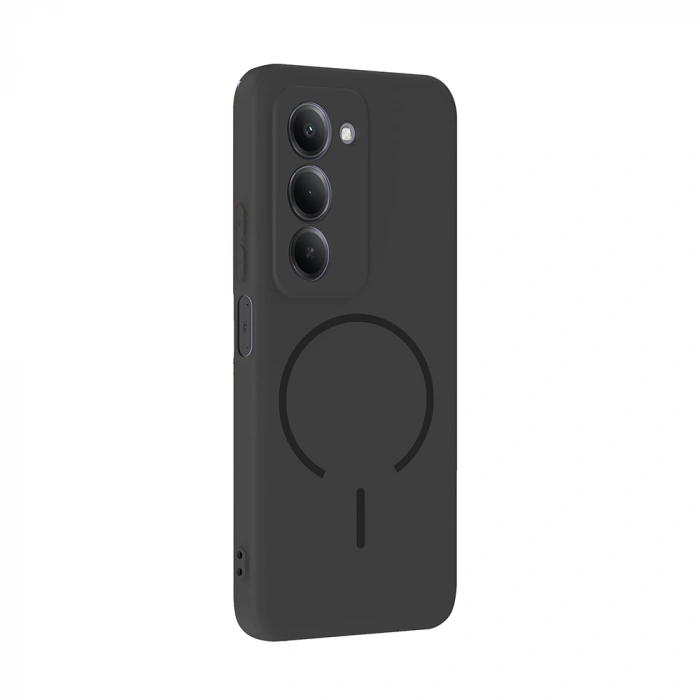 Xiaomi Redmi 15 Kılıf M-safe Şarj Özellikli Zore Meta Kapak