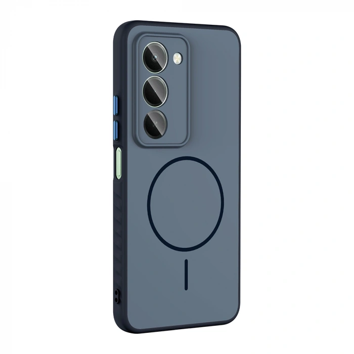 Xiaomi Redmi 15 Kılıf M-safe Şarj Özellikli Zore Tea Kapak