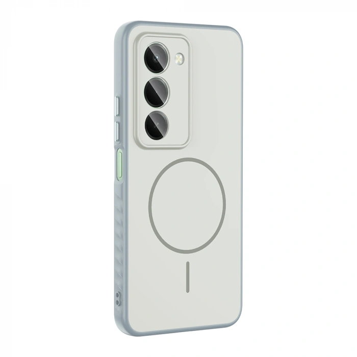 Xiaomi Redmi 15 Kılıf M-safe Şarj Özellikli Zore Tea Kapak