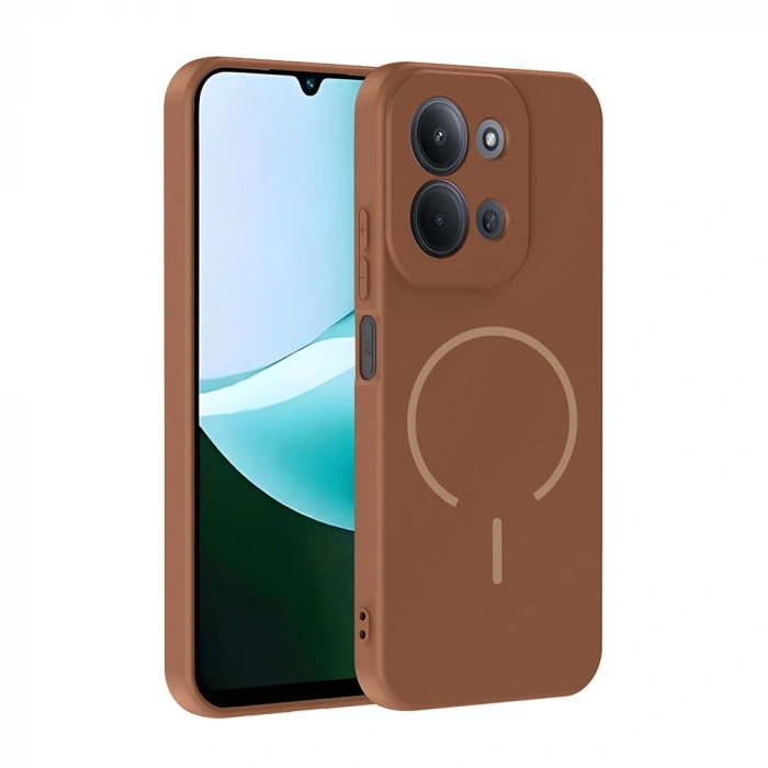 Xiaomi Redmi 15C Kılıf M-safe Şarj Özellikli Zore Meta Kapak