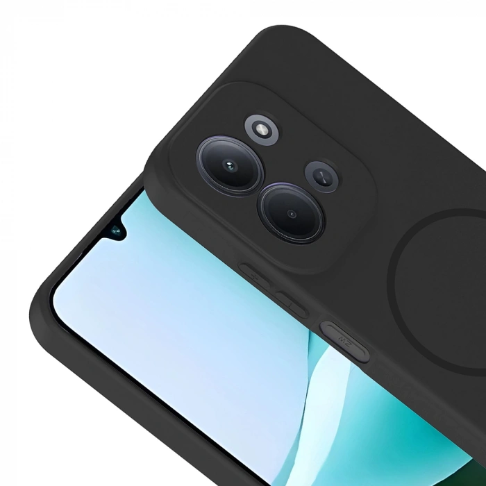 Xiaomi Redmi 15C Kılıf M-safe Şarj Özellikli Zore Meta Kapak