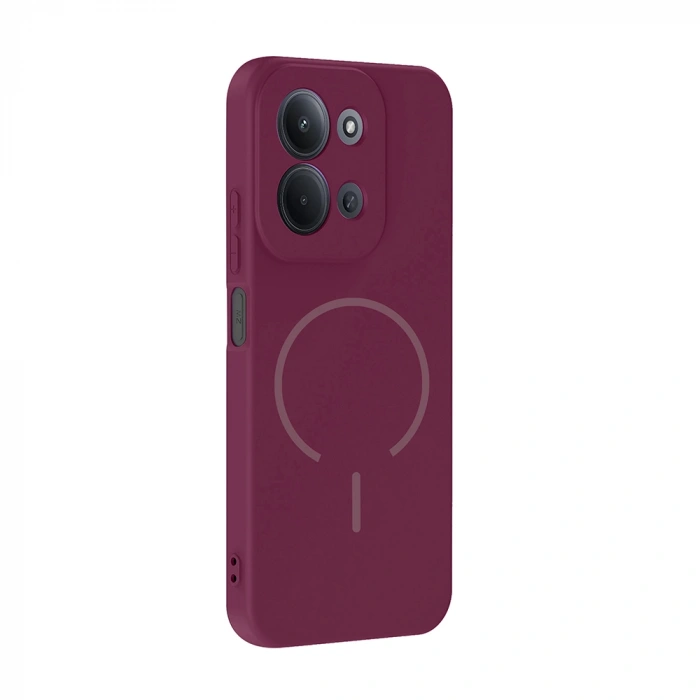 Xiaomi Redmi 15C Kılıf M-safe Şarj Özellikli Zore Meta Kapak