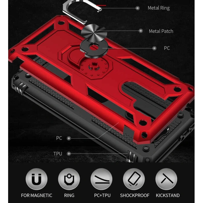 Xiaomi Redmi 9 Kılıf Zore Vega Kapak