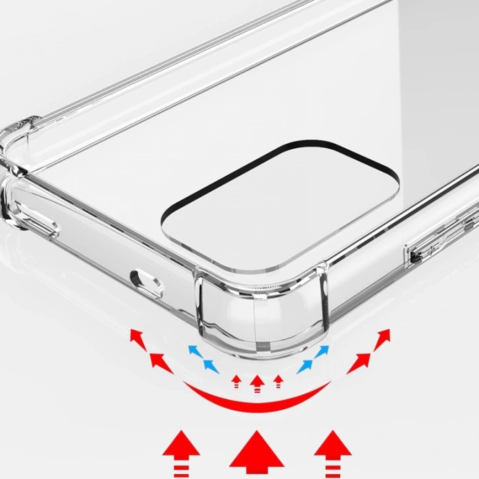 Xiaomi Redmi Note 10S Kılıf Zore Nitro Anti Shock Silikon