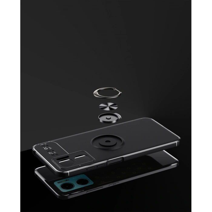 Xiaomi Redmi Note 11E Kılıf Zore Ravel Silikon Kapak