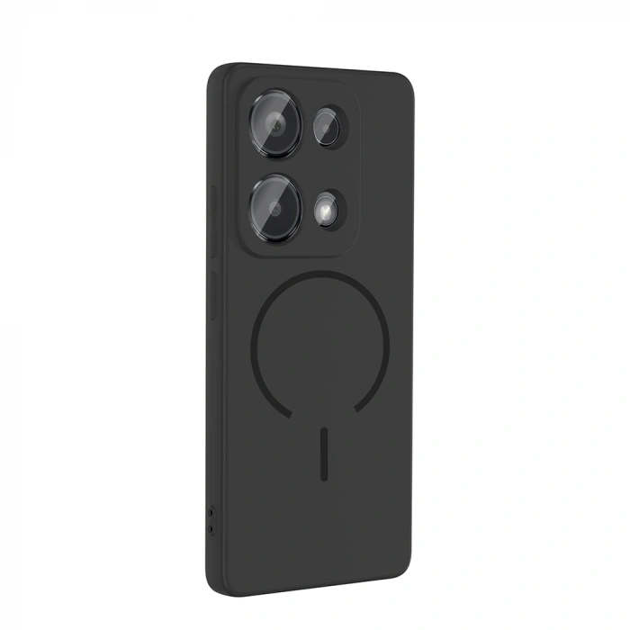 Xiaomi Redmi Note 13 Pro 4G Kılıf M-safe Şarj Özellikli Zore Meta Kapak