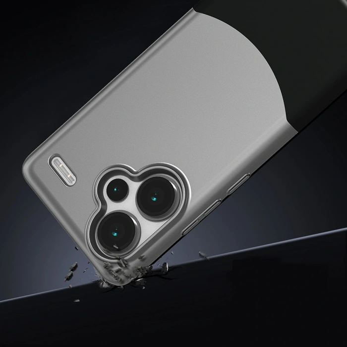 Xiaomi Redmi Note 13 Pro Plus 5G Kılıf Mıknatıslı Zore Duble Kapak