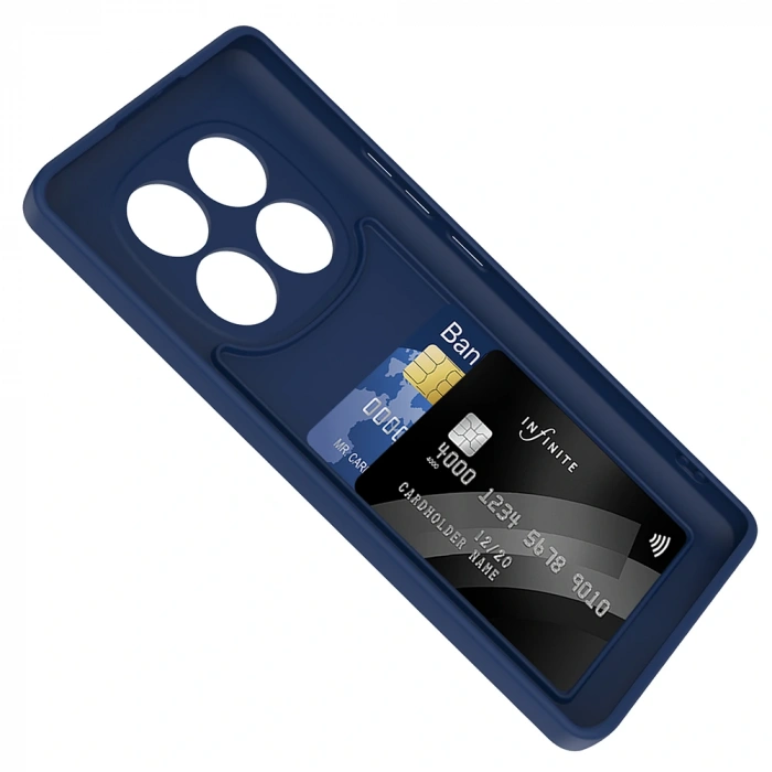 Xiaomi Redmi Note 14 Pro 4G Kılıf Kamera Korumalı Kartlık Hazneli Zore Vitra Kapak