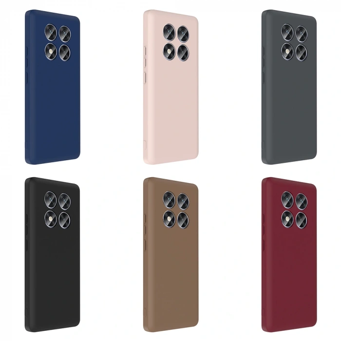 Xiaomi Redmi Note 14 Pro 4G Kılıf Kamera Korumalı Kartlık Hazneli Zore Vitra Kapak