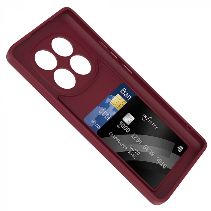 Xiaomi Redmi Note 14 Pro 4G Kılıf Kamera Korumalı Kartlık Hazneli Zore Vitra Kapak