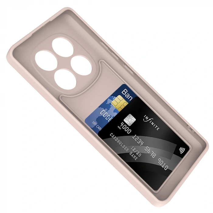 Xiaomi Redmi Note 14 Pro 4G Kılıf Kamera Korumalı Kartlık Hazneli Zore Vitra Kapak