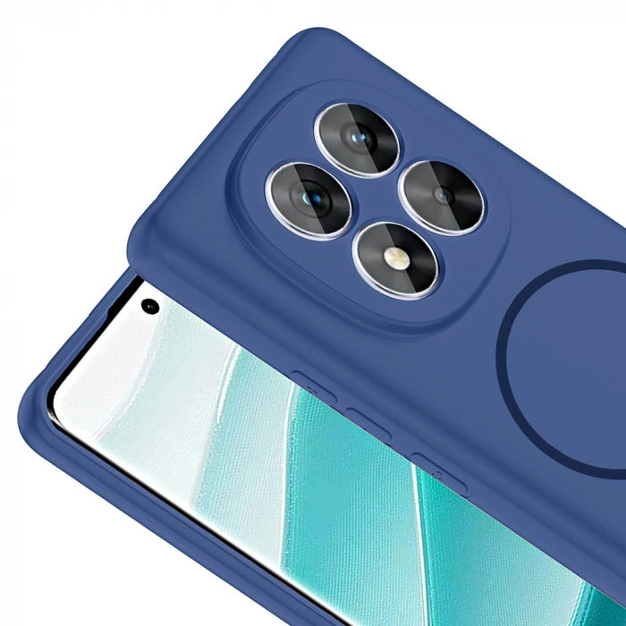 Xiaomi Redmi Note 14 Pro 4G Kılıf M-safe Şarj Özellikli Zore Meta Kapak