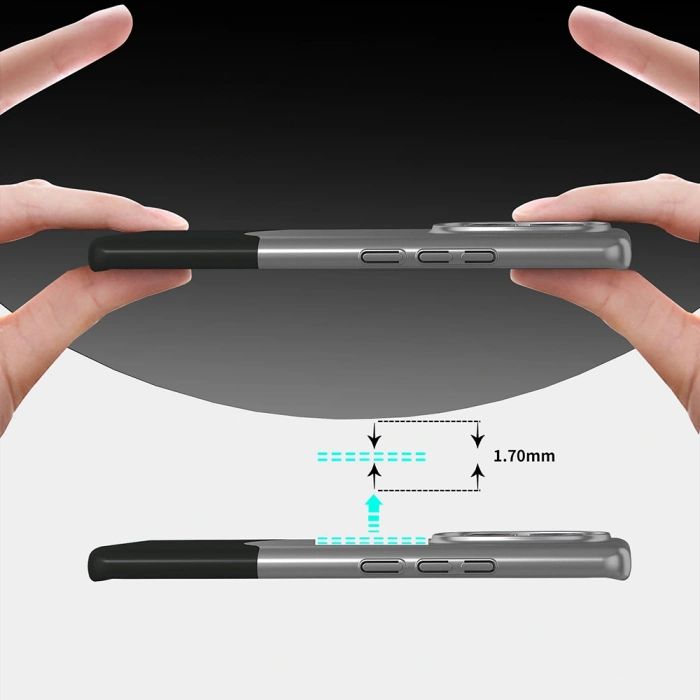 Xiaomi Redmi Note 14 Pro 4G Kılıf Mıknatıslı Zore Duble Kapak