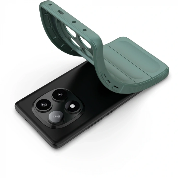 Xiaomi Redmi Note 14 Pro 5G Kılıf Esnek TPU Oyuklu Arka Yüzey Tasarımlı Zore Etnik Silikon Kapak