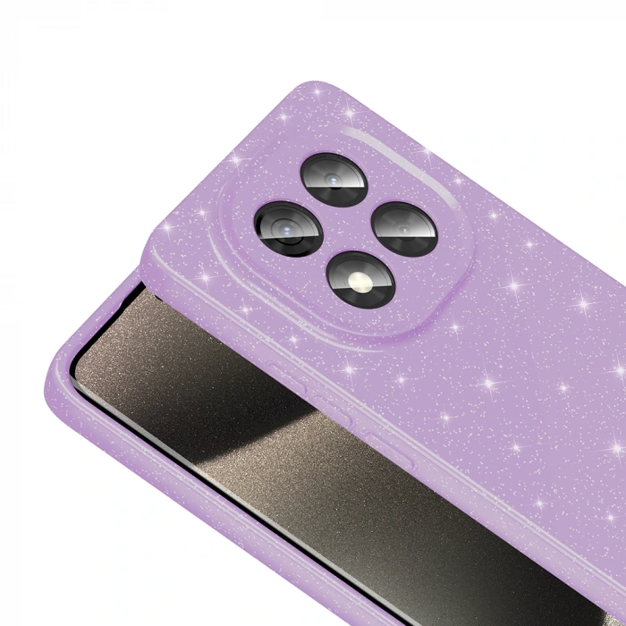 Xiaomi Redmi Note 14 Pro 5G Kılıf Kamera Korumalı Simli Lüks Zore Koton Kapak