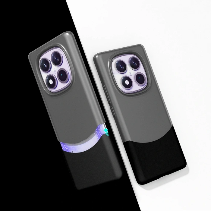 Xiaomi Redmi Note 14 Pro 5G Kılıf Mıknatıslı Zore Duble Kapak