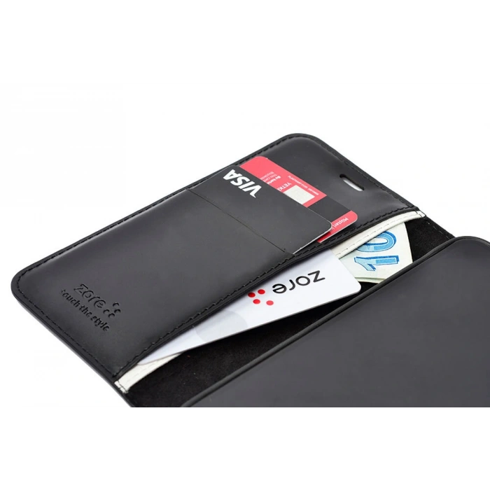 Xiaomi Redmi Note 15 Pro Kılıf Zore Kar Deluxe Kapaklı Kılıf