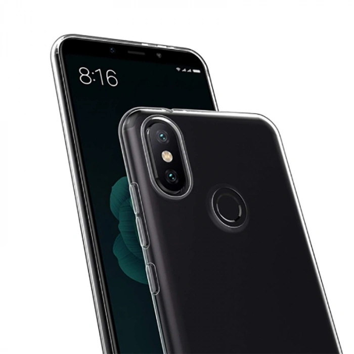 Xiaomi Redmi Note 6 Pro Kılıf Zore Süper Silikon Kapak