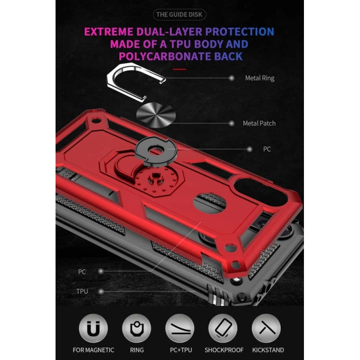 Xiaomi Redmi Note 7 Kılıf Zore Vega Kapak