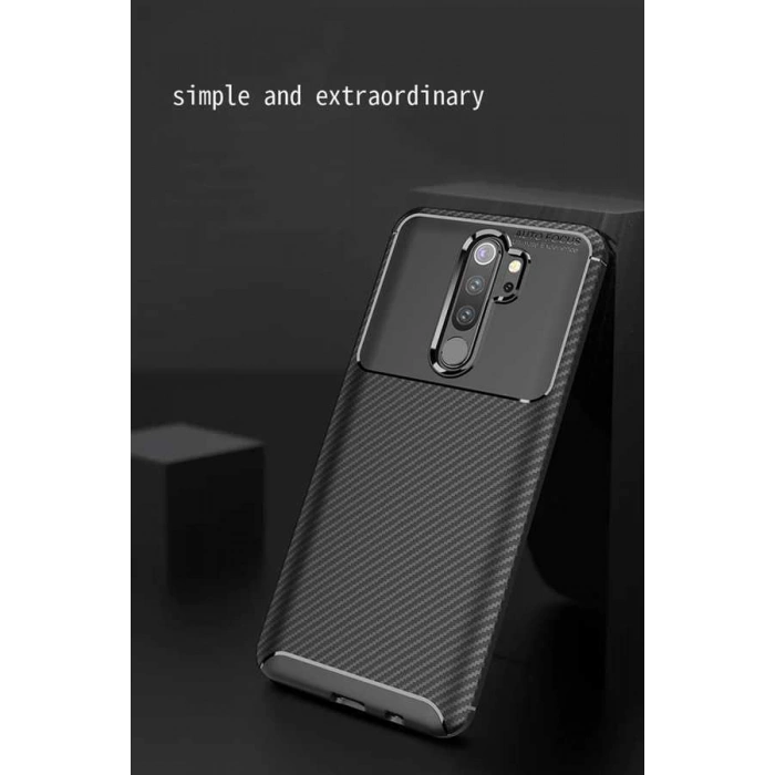 Xiaomi Redmi Note 8 Pro Kılıf Zore Negro Silikon Kapak