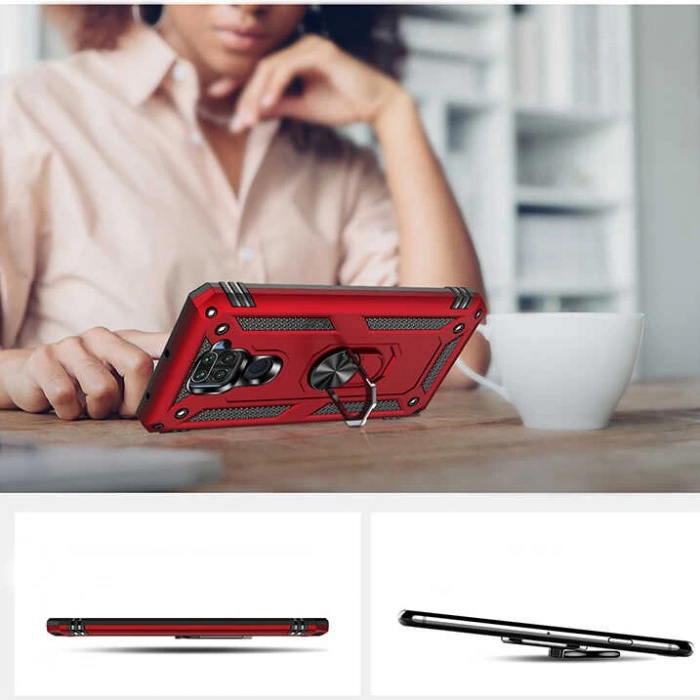 Xiaomi Redmi Note 9 Kılıf Zore Vega Kapak