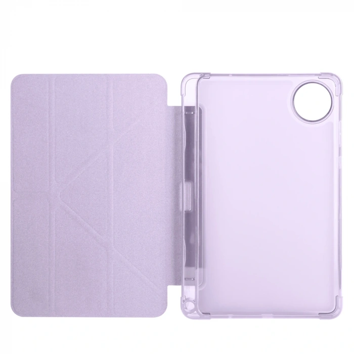 Xiaomi Redmi Pad SE 8.7 Kılıf Zore Tri Folding Kalem Bölmeli Standlı Kılıf