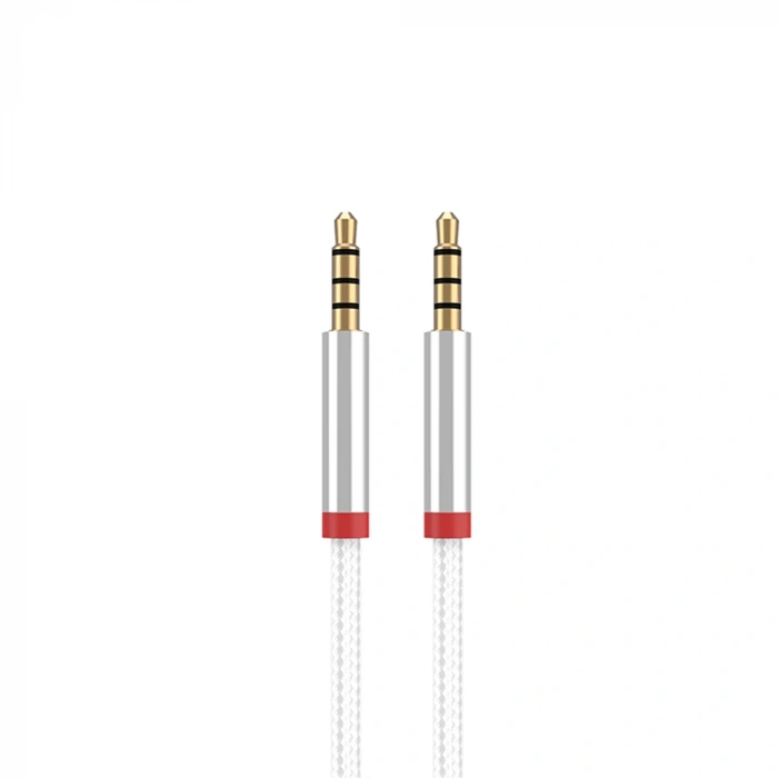 Zore AU-707 Örgü Tasarımlı Aux Audio Kablo 3.5mm 1m