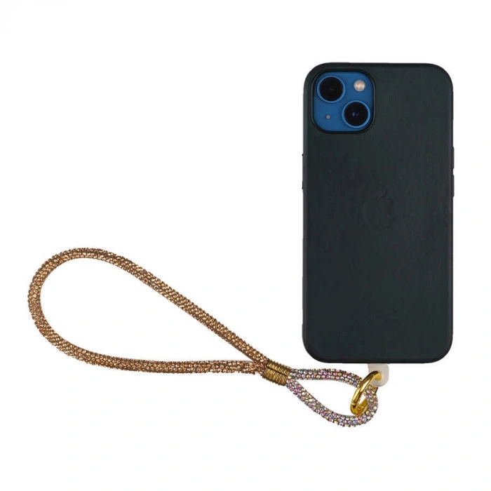 Zore Cep Telefonu Full Taşlı Halat İp 40 cm