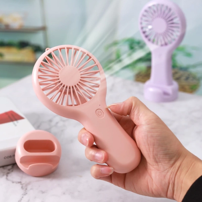 Zore DD5002 Telefon Standlı 3 Kademeli El Fanı