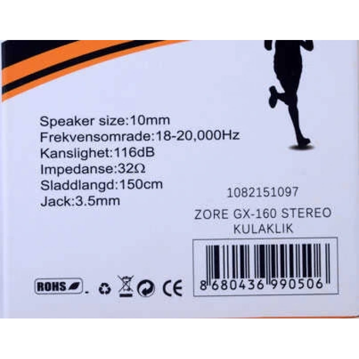 Zore GX-160 Stereo Kulaklık