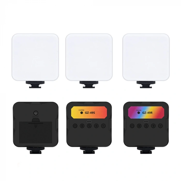 Zore GZ49S RGB Light Işıklı Telefon Tutucu Ring Light