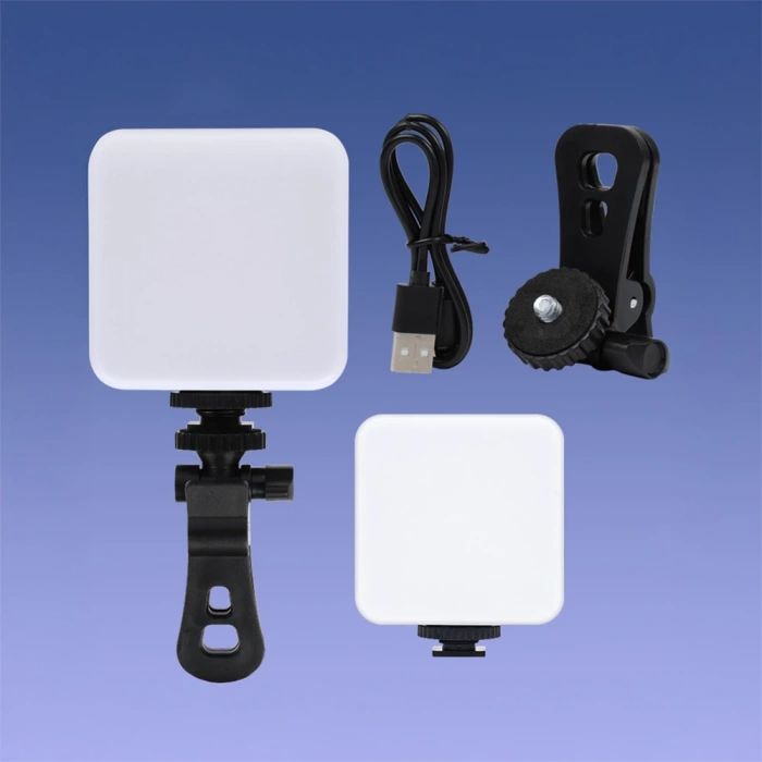 Zore GZ49S RGB Light Işıklı Telefon Tutucu Ring Light