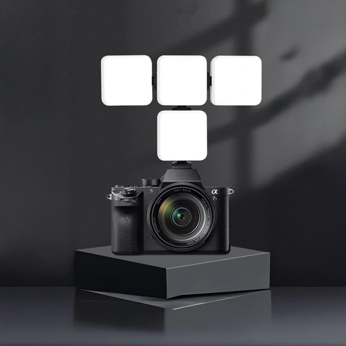 Zore GZ49S RGB Light Işıklı Telefon Tutucu Ring Light