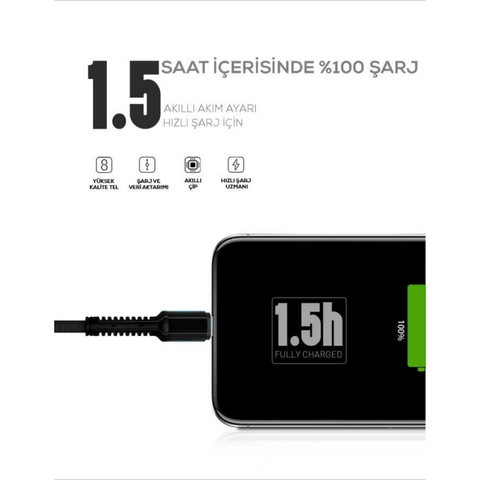 Zore LS63 Lightning Usb Kablo