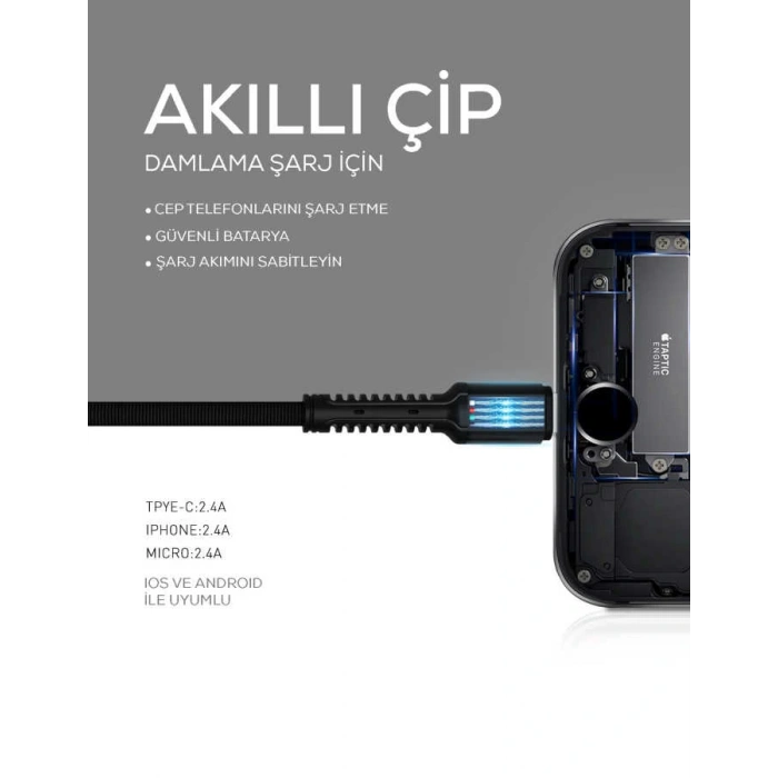 Zore LS63 Type-C Usb Kablo