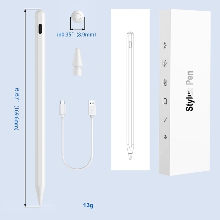 Zore Pencil 17 Stylus Dokunmatik Tablet Kalemi