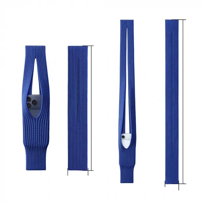 Zore Pocket Örgülü Cep Telefonu Taşıma Askısı