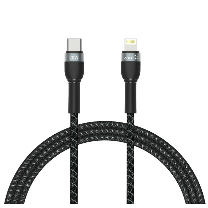 Zore Shira Serisi Type-C to Lightning PD Kablo 1m