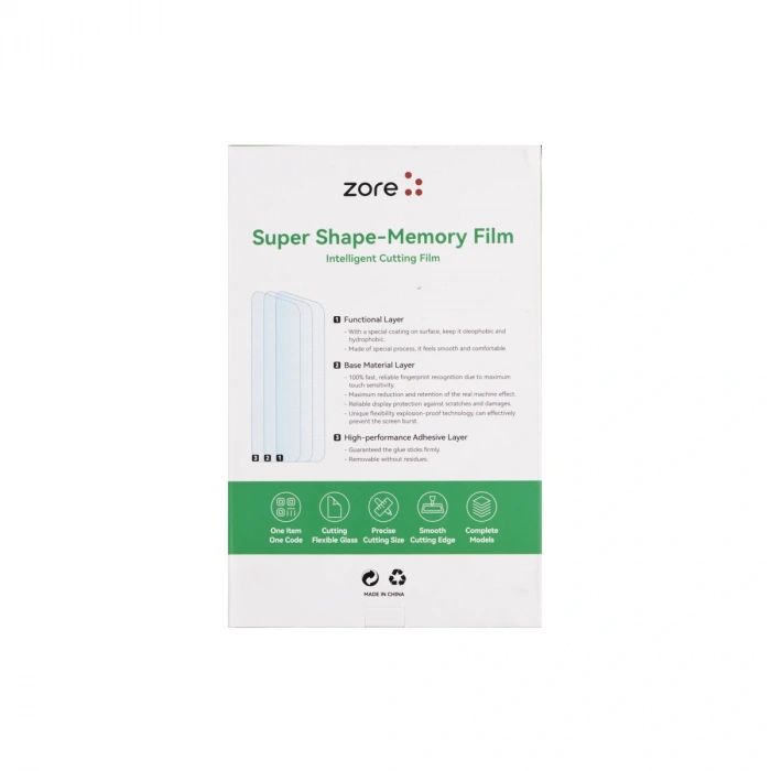 Zore Special Edition PVC Good One Clear Ekran Koruyucu 196mm x 125mm 50 Adet