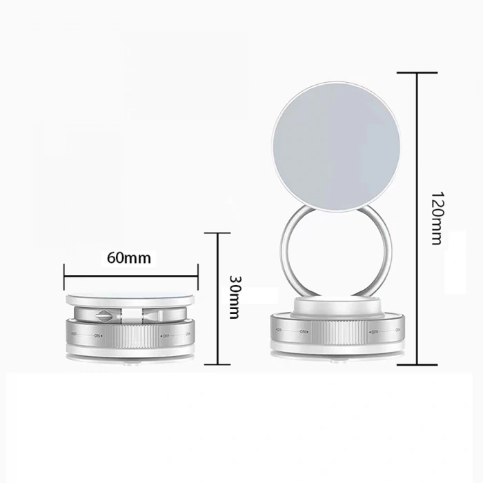 Zore T28 Vakum Özellikli 360 Derece Dönebilen Magnetik Telefon Tutucu