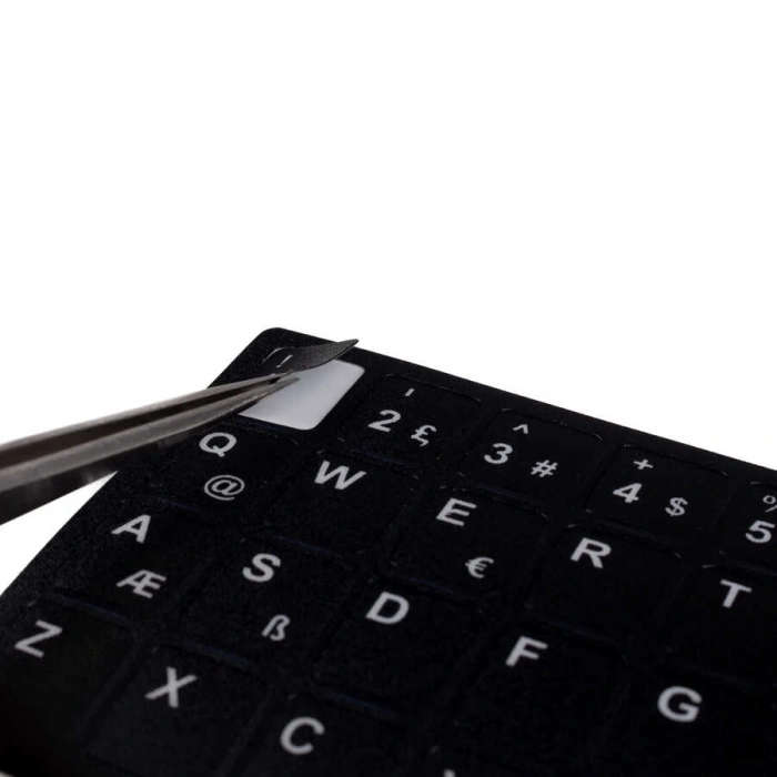 Zore Türkçe Karakter Klavye Tuş Koruyucu Sticker