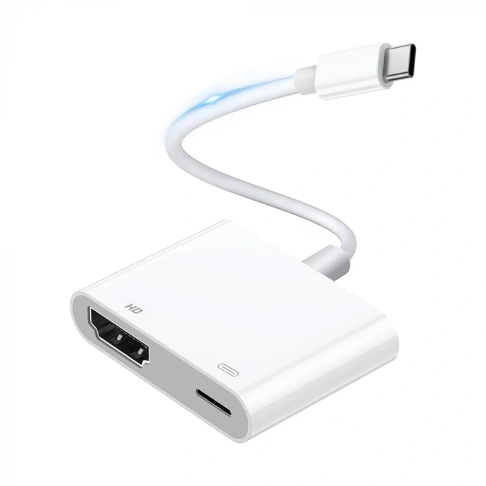 Zore Type-C to Type-C PD100W + HDMI 4K@30Hz 2in1 Adaptör