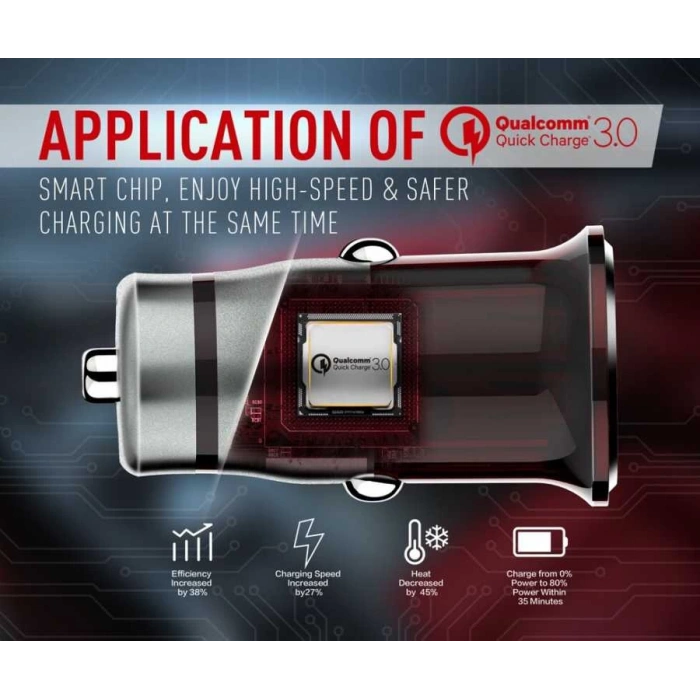 Zore ZR-C304Q Micro Araç Şarj Seti