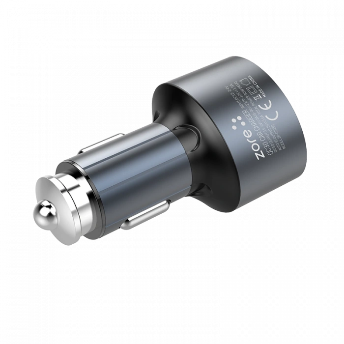 Zore ZR-C703Q Lightning 2 in 1 Araç Şarj Seti