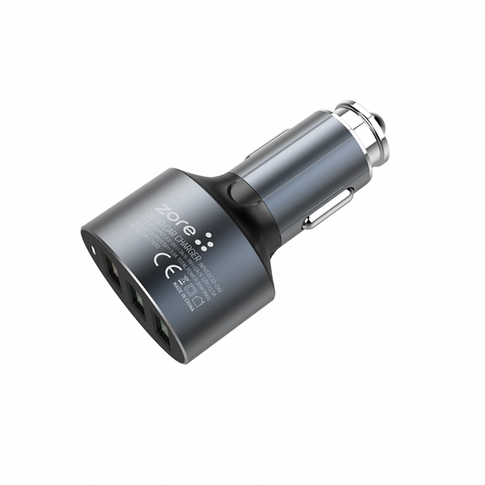 Zore ZR-C703Q Lightning 2 in 1 Araç Şarj Seti