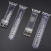 ​​​Apple Watch 38mm KRD-13 Şeffaf Silikon Kordon