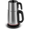 Homend Royaltea 1711h Çelik Çay Makinesi Inox Siyah