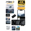 Mieco A11 Wifi 4K UHD GPS Adas Özellikli Araç Kamerası + Arka Kamera