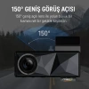 Mieco A11 Wifi 4K UHD GPS Adas Özellikli Araç Kamerası + Arka Kamera